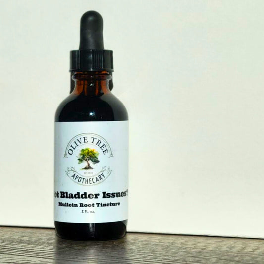 GOT BLADDER ISSUES? Mullein Root Tincture